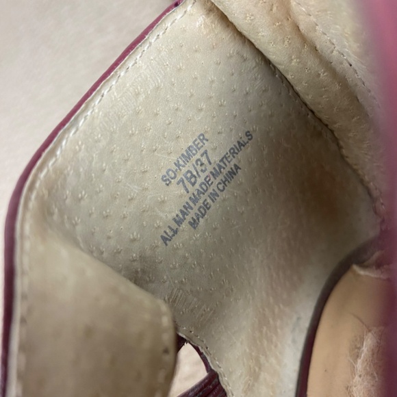 Sole Society Kimber Wedge - Size 7 - Picture 7 of 9